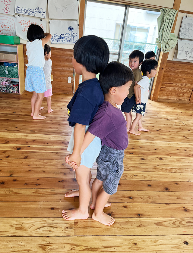 仲間と楽しむ