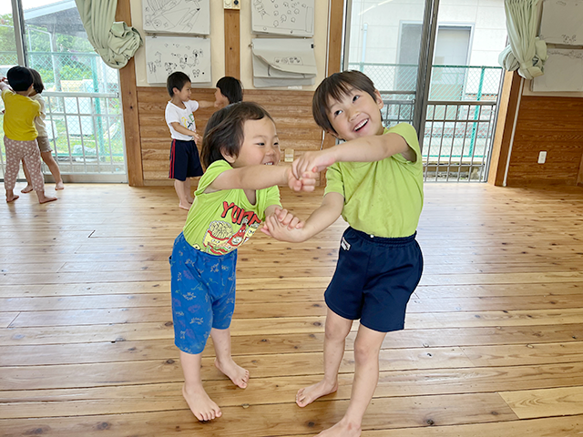 仲間と楽しむ