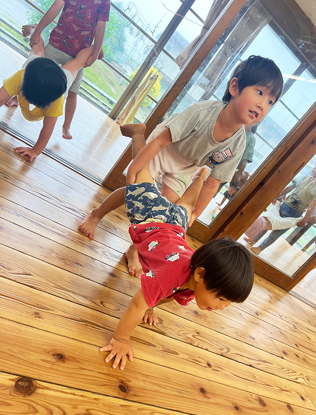 仲間と楽しむ
